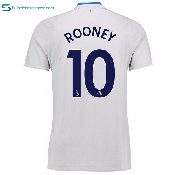 Camiseta Everton 2ª Rooney 2017/18